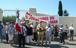 AOBR MARIGNANE 2011 JUILLET 5 COMMEMORATION DU 5 JUILLET 1962 DES VICTIMES EN ALGERIE  (1) PAR FRANCOIS SANCHEZ